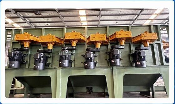 Pmw3850 Rod Shot Blasting Machine con resistenza alla ruggine / corrosione e personalizzazione