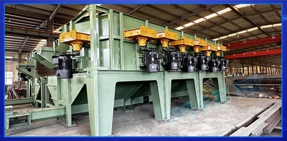Pmw3850 Rod Shot Blasting Machine con resistenza alla ruggine / corrosione e personalizzazione