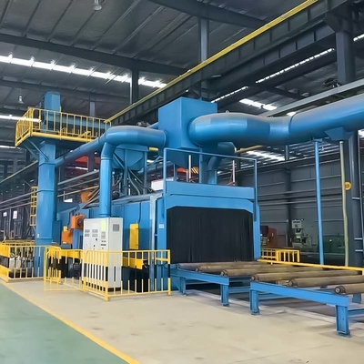 4*11kw Testa motrice motrice motrice trasportatore a rulli a colpo di stiro per la depurazione della lamiera di acciaio