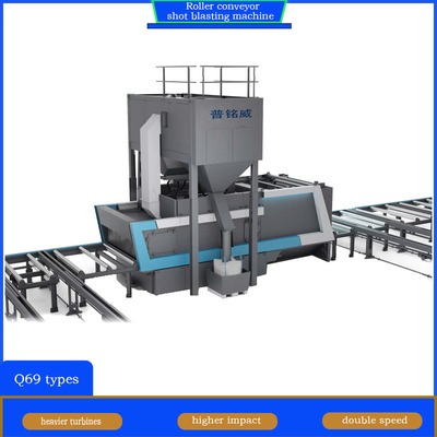 Matching line pretrattamento convogliatore a rulli con abrasivo a striscia