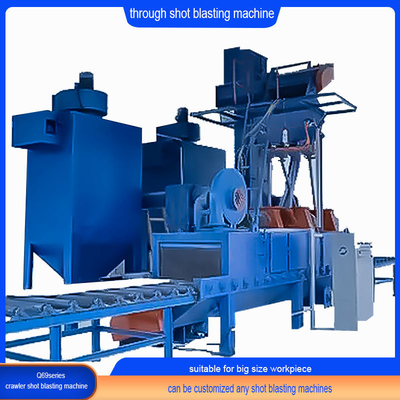 Pumingwei' s Customized Roller Conveying Shot Blasting Machine per le esigenze industriali