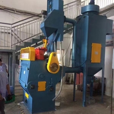Macchina per la pulizia della sabbia e per la rimozione della ruggine a razzo di scarico (Crawler Shot Blasting Machine) Capacità 1 tonnellata