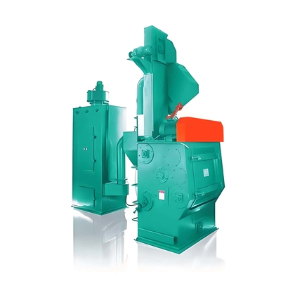 26 Potenza totale Q32 Serie gomma tracciato Shot Blasting Machine con buona valvola di flap