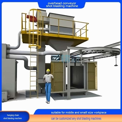 Macchina per la trasmissione automatica di proiettili a lancio con gancio a rotaia con design compatto e robusto