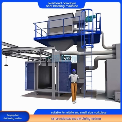 Macchina per la trasmissione automatica di proiettili a lancio con gancio a rotaia con design compatto e robusto