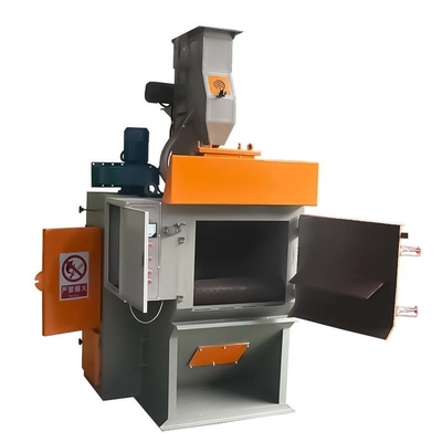 SA2.5 Grade Rubber Crawler Shot Blasting Machine per piccole parti personalizzate fino a 25 kg