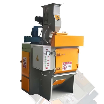 SA2.5 Grade Rubber Crawler Shot Blasting Machine per piccole parti personalizzate fino a 25 kg