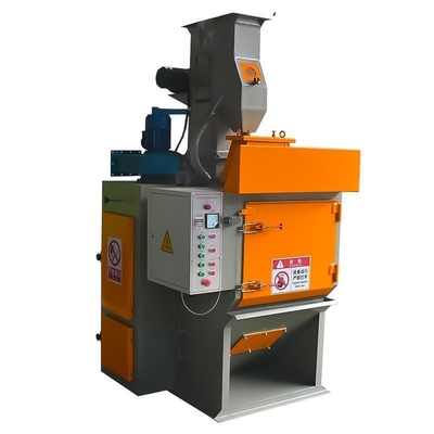SA2.5 Grade Rubber Crawler Shot Blasting Machine per piccole parti personalizzate fino a 25 kg