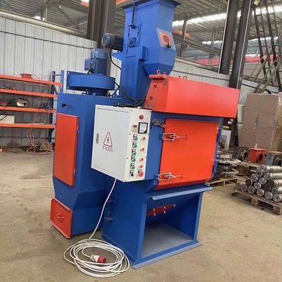 Automatica Custom Blue Tumble Belt Rubber Type Shot Blasting Machine con 26 Potenza Totale