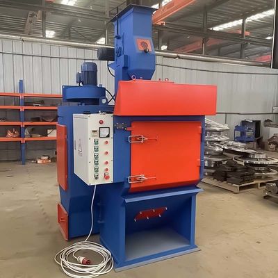Automatica Custom Blue Tumble Belt Rubber Type Shot Blasting Machine con 26 Potenza Totale