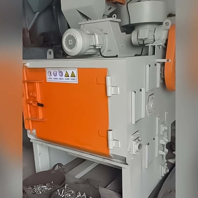 Macchina per lo sgancio a colpi di striscio con linea di carico e scarico 25 kg Max peso singolo