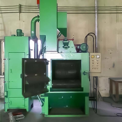 Piccole fusioni superficie arrugginita connessione a cinghia rotante automatizzazione della macchina da blasting