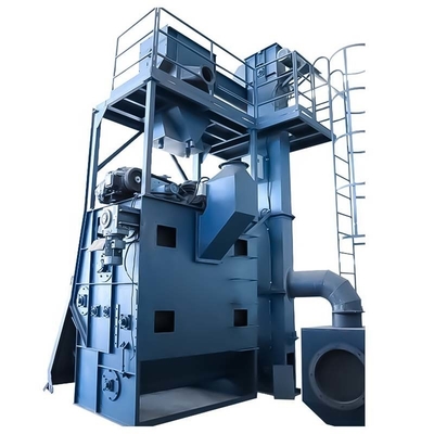 Piccole fusioni superficie arrugginita connessione a cinghia rotante automatizzazione della macchina da blasting