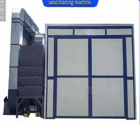Sfregamento di sabbia elettrico a combustibile in cabina speciale con alternativa di stripping non chimico