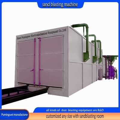 Derusting fatto veloce e facile con Sandblaster asciutto Multi-Color Sandblasting Room