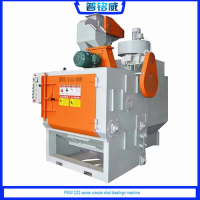 Personalizzazione Q329 Auto Rust Cleaning Crawler Tumble Rubble Belt Shot Blasting Machine