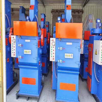 Personalizzazione Q329 Auto Rust Cleaning Crawler Tumble Rubble Belt Shot Blasting Machine