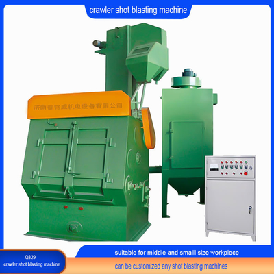 Alta pulizia Multicolori Metal Tracked Tipo Shot Blasting Machine per l'industria