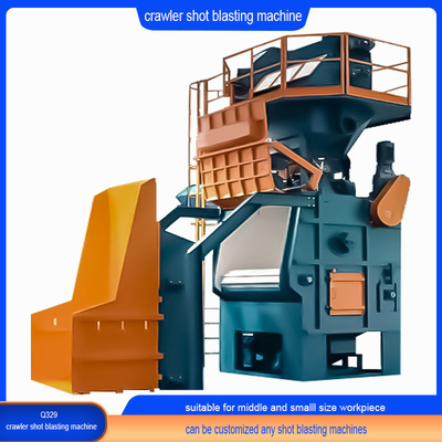 Colori multipli personalizzati tipo Crawler Shot Blasting Machine Q329 Tecnologia avanzata