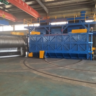 All-Day Online Special Round Wire Shot Blasting Machine per la personalizzazione dell'industria della molla