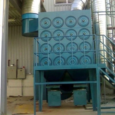 Collettori di polvere per l'industria della lavorazione dei metalli con capacità di 10 tonnellate e cartucce di filtro