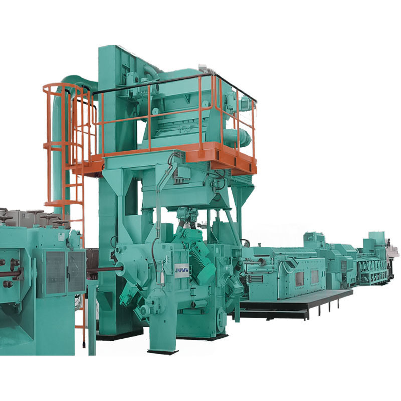 Macchine per lo sganciamento a scatole di filo continuo in linea su misura della serie PMW-DX con velocità di 160 M/min