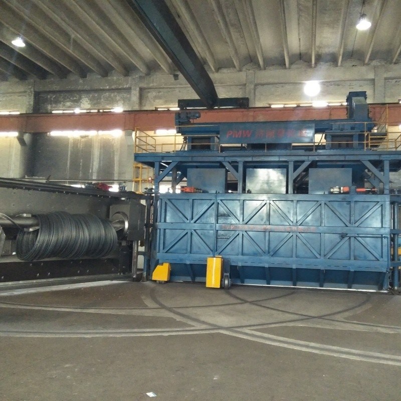 Macchina per lo sgancio a filo rotondo con porta orizzontale PMW5300 per lo sgancio pesante