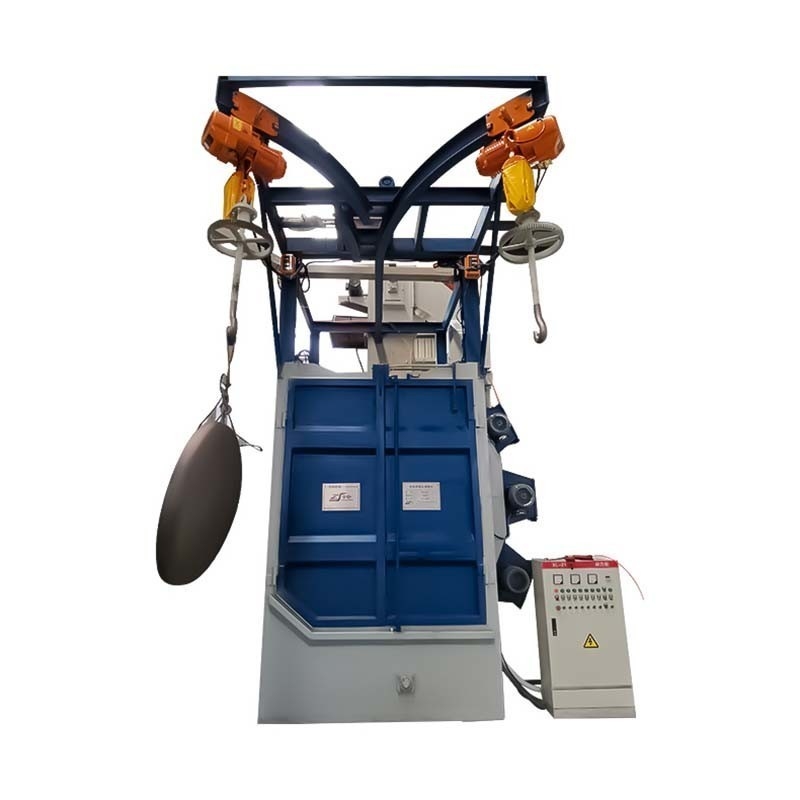 T / T e così via Pumingwei Electric Spinner Hanger stile senza aria ruota Shot Blasting Machine