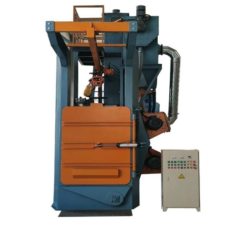 2500 kg Q37 Serie Overhead Hanger Hook Tipo Shot Blasting Machine per parti di fusione in acciaio