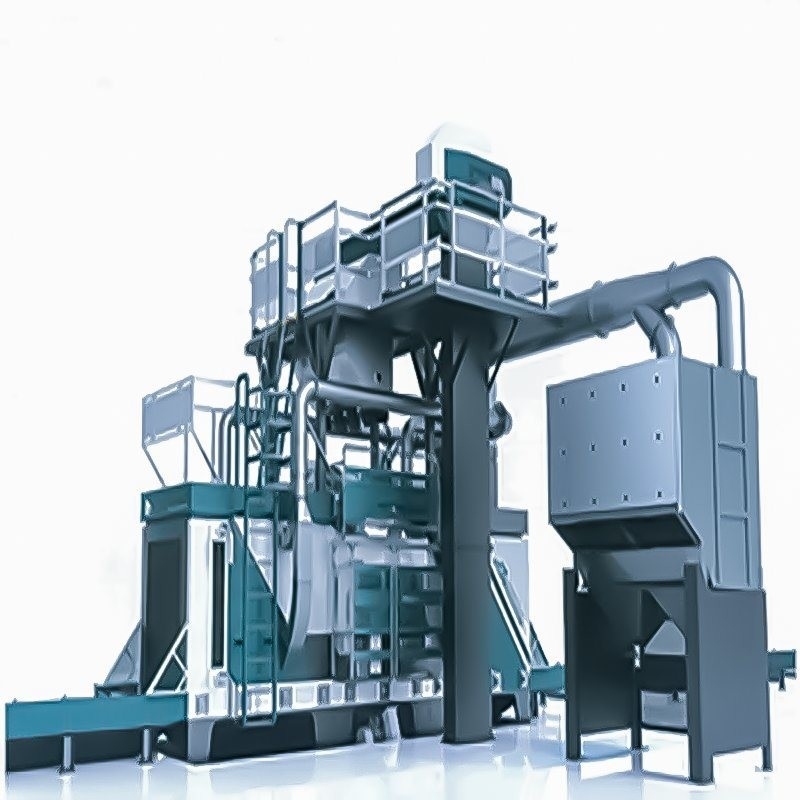 Spinner Hanger Hook tipo Shot Blasting Machine per potentissima ruota di auto da Crawler Abrator