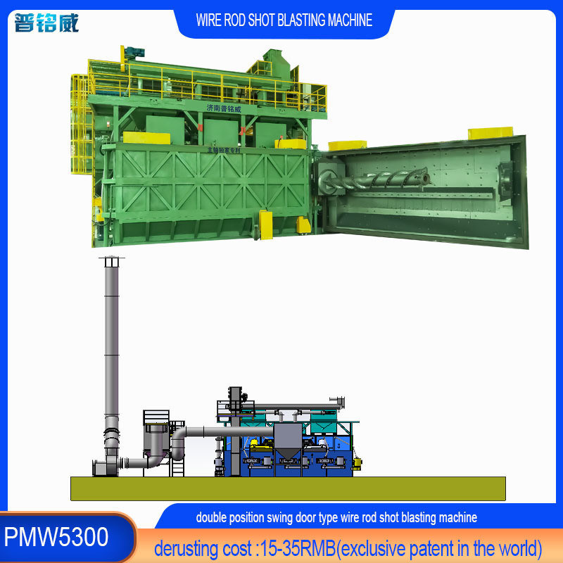 Macchina per lo sganciamento a spirale di due colori per la depurazione della superficie del filo a Pumingwei