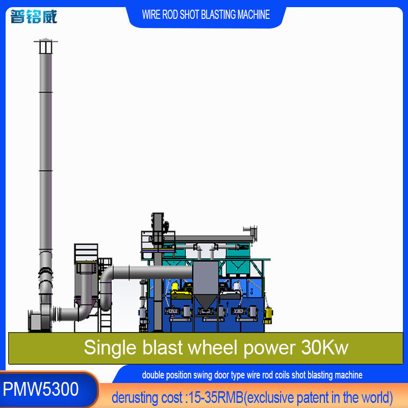 Struttura della porta a doppia oscillazione 30kw/set Potenza della testa dell'impeller