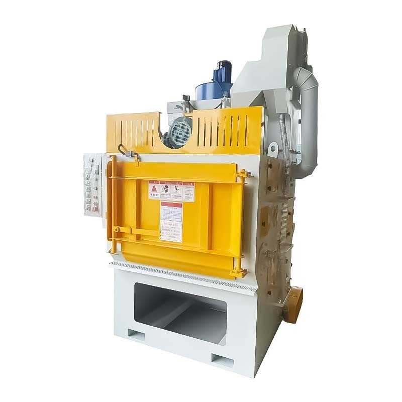 Alta pulizia Q32 serie gomma tracciato tipo Shot Blasting Machine per bulloni personalizzati