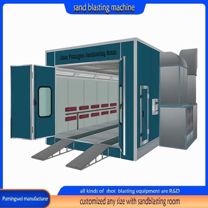 Ultra Blast Pot Sandblasting Room Shot Blasting Cleaning Way per i mercati di Pumingwei