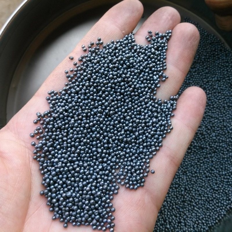 Abrasivi artificiali Speciali Acciaio Sabbia e Spara L'abrasivo ideale per le dimensioni delle particelle